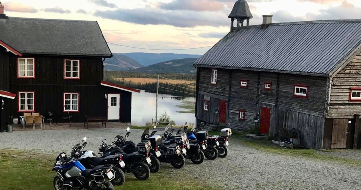 Motorsykler på Ullsaker Panorama